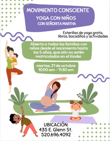 mindful movements class spanish